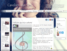 Tablet Screenshot of carolienvantol.nl